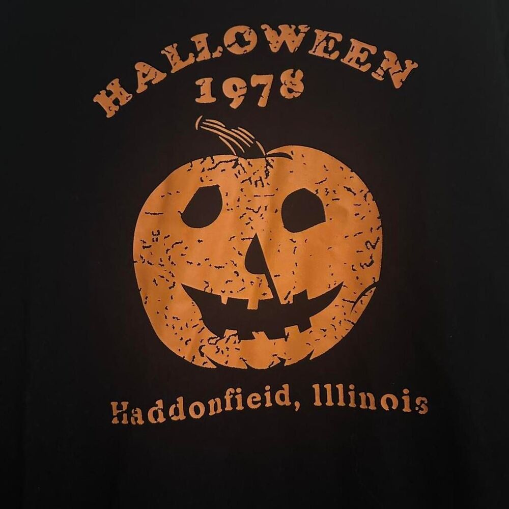 Halloween 1978 jack-o’-lantern long sleeve crew neck sweat shirt Size 2X NWOT - Picture 2 of 6